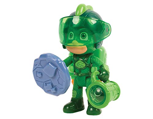 PJ Masks-95168 Aventuras En la Luna-Set Figuras Gekko, Multicolor (Bandai 95168)