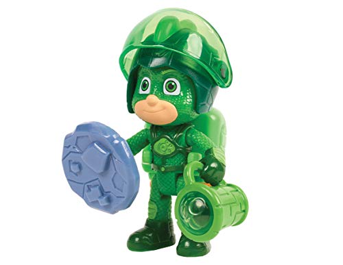 PJ Masks-95168 Aventuras En la Luna-Set Figuras Gekko, Multicolor (Bandai 95168)