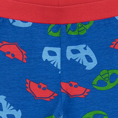 PJ Masks - Pijama para Niños Ajuste Ceñido - 4-5 Años