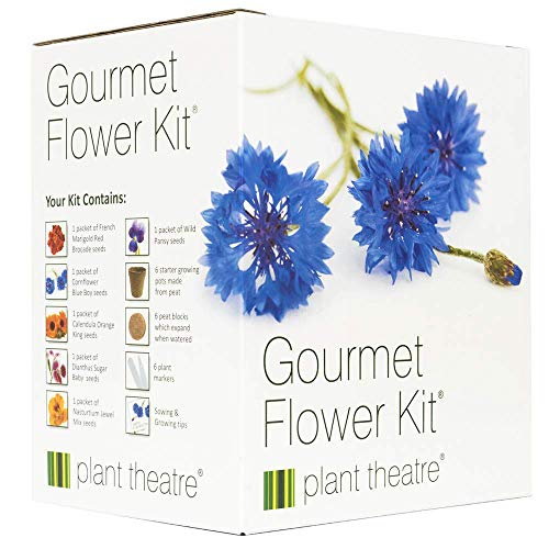 Plant Theatre - Kit de germinación Flores comestibles Gourmet