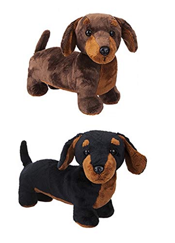 PMS Peluche de Peluche de Perro de Salchicha de 30 cm