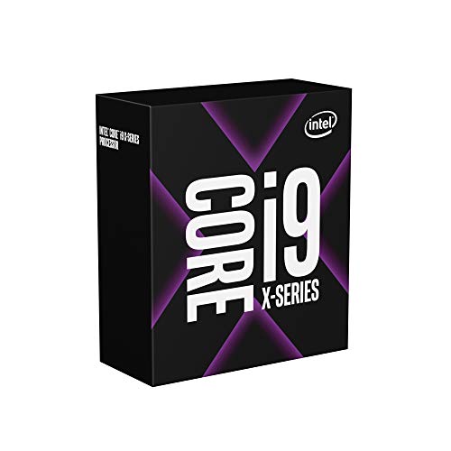 Procesador Intel Core i9-10900X Serie X de 10 núcleos con 3,7 GHz (hasta 4,7 GHz con Turbo Boost 3.0, LGA2066 X299 Series 165 W)