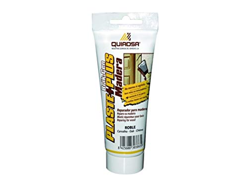 Quiadsa 52502236 Plaste+Plus Emplaste Masilla para Madera Blanco