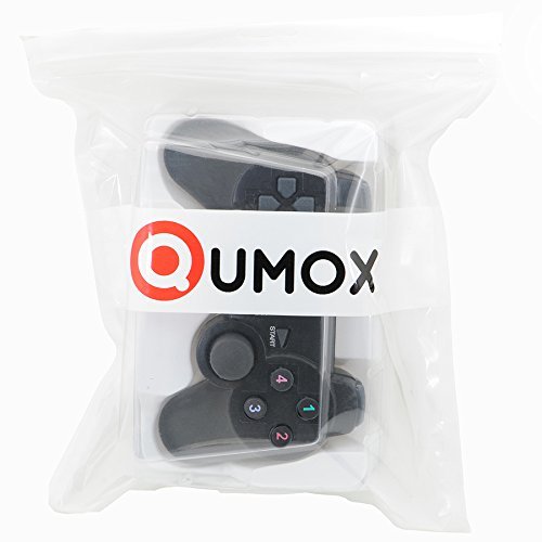 QUMOX Doble Vibración USB Joystick del regulador del juego para PC