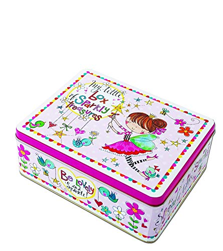 Rachel Ellen My Little Box Of Sparkly Treasures - Caja de lata