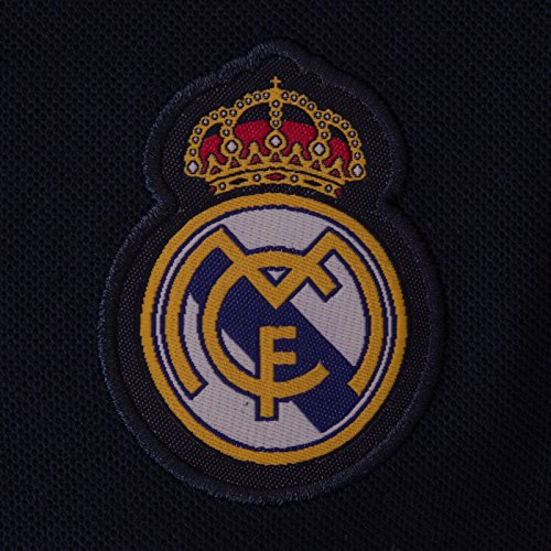 Real Madrid - Polo Oficial para Hombre - con el Escudo del Club - XL