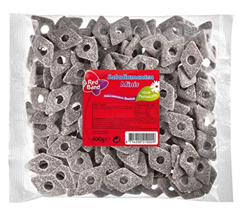 Red Band Salzdiamanten, Regaliz en Forma de Diamantes, 400 g