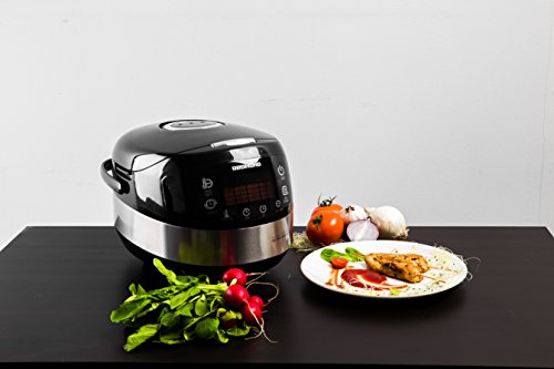 Redmond RMK-451E - Robot de cocina (40 programas, 1000 W), color negro