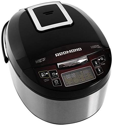 Redmond RMK-451E - Robot de cocina (40 programas, 1000 W), color negro