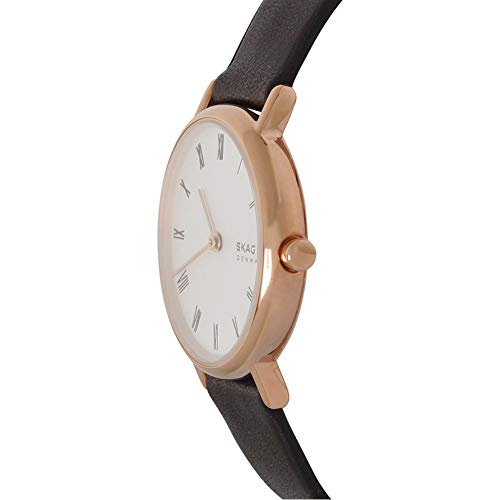 Reloj para Mujer con Correa de Cuero marrón SKW2760