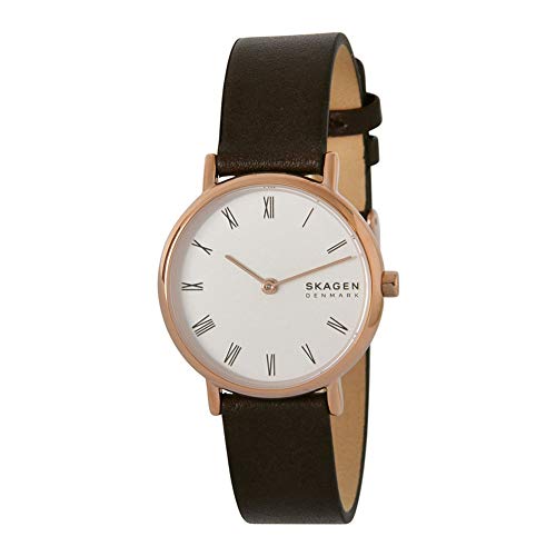 Reloj para Mujer con Correa de Cuero marrón SKW2760