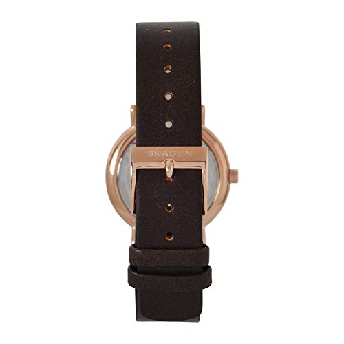 Reloj para Mujer con Correa de Cuero marrón SKW2760