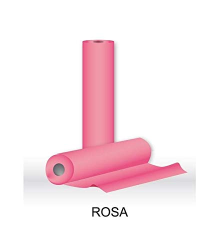 Rollo de papel camilla desechable rosa Eseuve