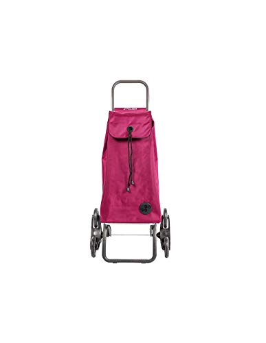 Rolser Logic RD6 / I-MAX MF Subir escaleras RD6/I-Carro de la Compra con Ruedas Color Burdeos, 48,5 x 28,5 x 67 cm