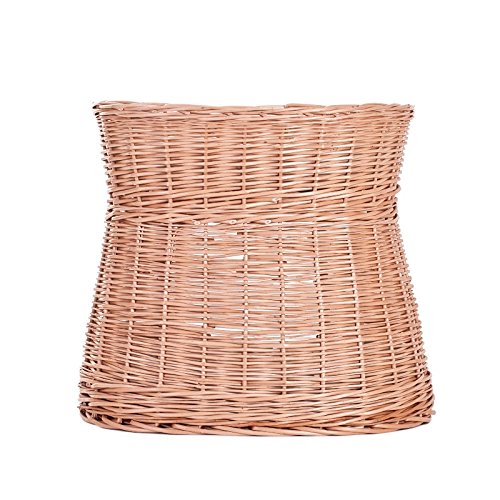 S de wicker24 481 – 50/P Gato Cesta de Mimbre, Cesta, honiggelb, 50 x 40 x 45 cm