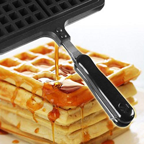 S-TROUBLE Waffle Heart Shape Maker - Máquina Profesional de Waffles en Forma de corazón para Todas Las Superficies de Cocina | Placas antiadherentes sin PTFE, PFOA ni cadmio