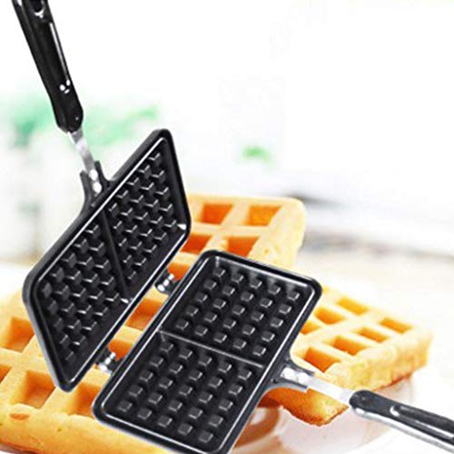 S-TROUBLE Waffle Heart Shape Maker - Máquina Profesional de Waffles en Forma de corazón para Todas Las Superficies de Cocina | Placas antiadherentes sin PTFE, PFOA ni cadmio