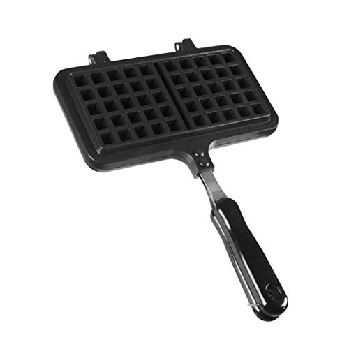 S-TROUBLE Waffle Heart Shape Maker - Máquina Profesional de Waffles en Forma de corazón para Todas Las Superficies de Cocina | Placas antiadherentes sin PTFE, PFOA ni cadmio