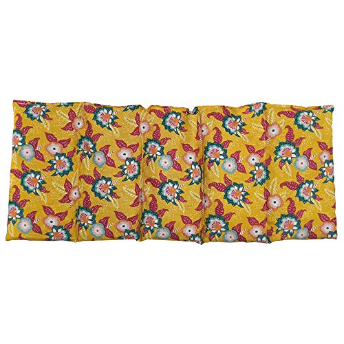 Saco térmico “KAWAI - NARANJA” – 50 X 20 cm (XL) – relleno con 800gr de huesos de cereza - para microondas y congelador