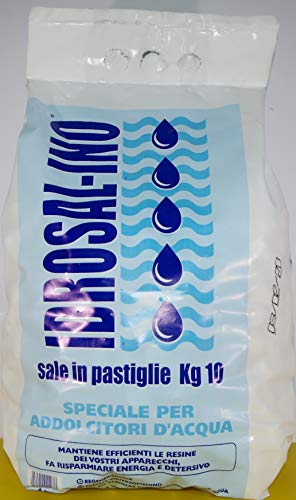 Sal para descalcificador 10 kg de pastillas