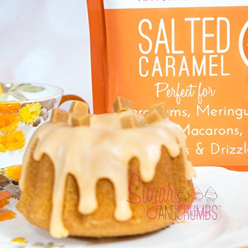 Salted Caramel Flavoured Icing Sugar - Sugar & Crumbs - 500g