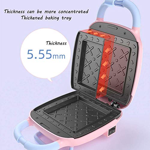 Sandwichera Breadmaker desayuno Máquina, Hogar multifuncional Luz Alimentos Wafflera multifuncional Calefacción tostadas Prensa Tostadora, conveniente for el partido del hogar y de cocina DOISLL