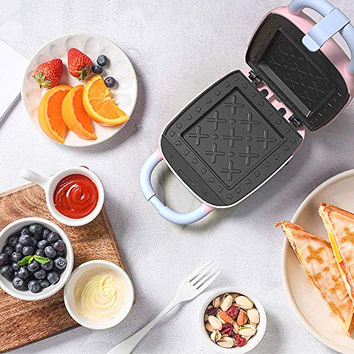 Sandwichera Breadmaker desayuno Máquina, Hogar multifuncional Luz Alimentos Wafflera multifuncional Calefacción tostadas Prensa Tostadora, conveniente for el partido del hogar y de cocina DOISLL