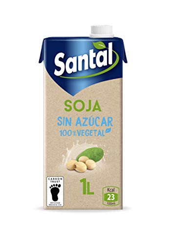 Santal Bebida Vegetal Soja Sin Azúcar 6x1L