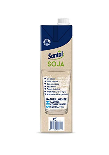 Santal Bebida Vegetal Soja Sin Azúcar 6x1L