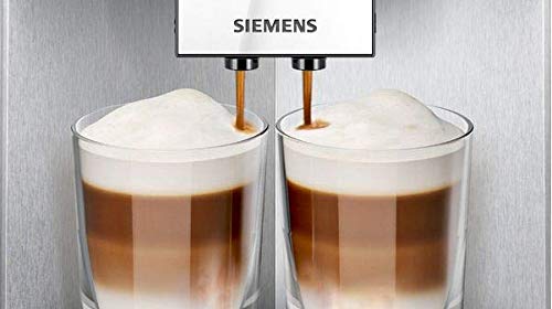 Siemens CT636LES6 Cafetera integrable, 19 bares negro, inox h.connect