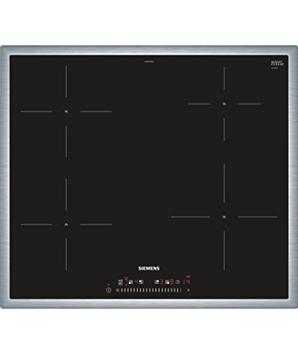 Siemens EQ872EX01R Con placa de inducción Horno eléctrico sets de electrodoméstico de cocina - Sets de electrodomésticos de cocina (Con placa de inducción, Vidrio y cerámica, Negro, 3100 W, Tocar, 58,3 cm)