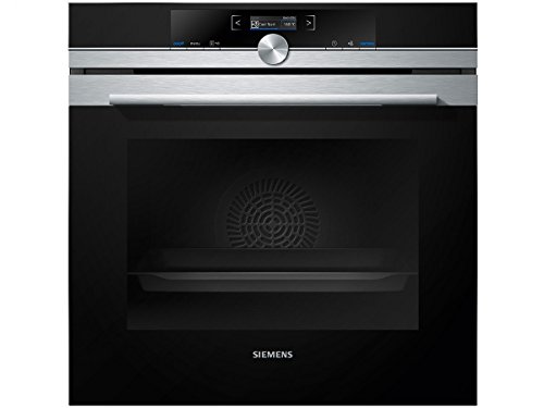 Siemens EQ872EX01R Con placa de inducción Horno eléctrico sets de electrodoméstico de cocina - Sets de electrodomésticos de cocina (Con placa de inducción, Vidrio y cerámica, Negro, 3100 W, Tocar, 58,3 cm)