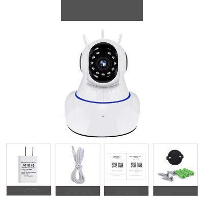 Skdvy 1080P de Alta definición cámara de Red WiFi del Cuerpo Humano Inteligente de Seguimiento de la coctelera de Limpieza (Size : European regulations)
