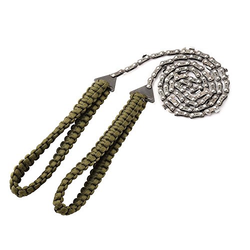 Skyocean Portátil Motosierra de Mano con Mango de Paracord Plegable Sierra de Acero Inoxidable para Ramas Y Pequeños ÁRboles Supervivencia Camping Jardin (36inch-16 Dientes)