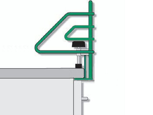 SO-Tech® Rejilla Protectora para Placa de Cocina Pinza de Bloqueo Infantil Barrera de Seguridad para Estufa para 60cm Encimera Largo: 678 mm/Alto: 140 mm/Profundidad: 175 mm