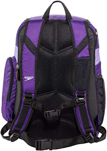 Speedo T-KIT Teamster Mochila, Unisex Adulto, Morado, 35 l