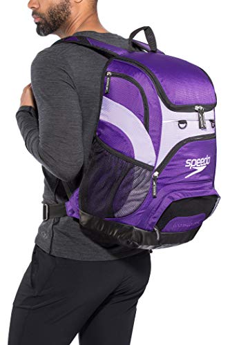 Speedo T-KIT Teamster Mochila, Unisex Adulto, Morado, 35 l