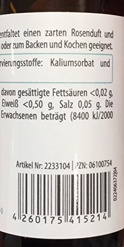 Spinnrad Rosenwasser zum Backen und Kochen, 50 ml Solución