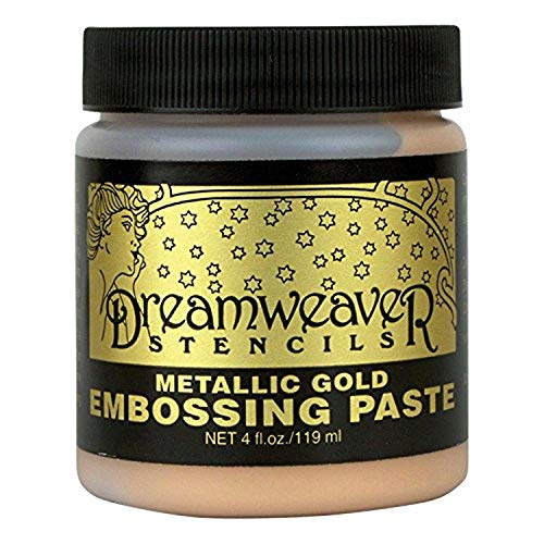 Stampendous Dreamweaver Embossing Paste 4Oz-Gold