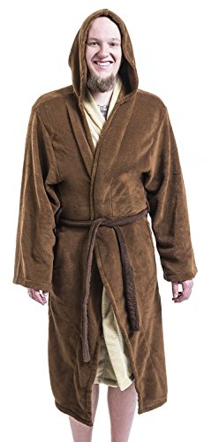 Star Wars - Albornoz Jedi , forro polar, marrón / beige, estándar