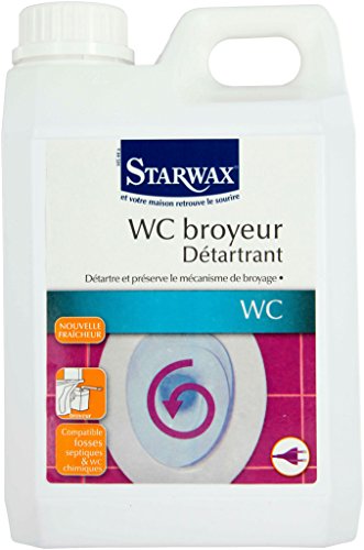 Starwax-Producto renovador para Inodoro con triturador desincrustante Botella 750 ml, color azul