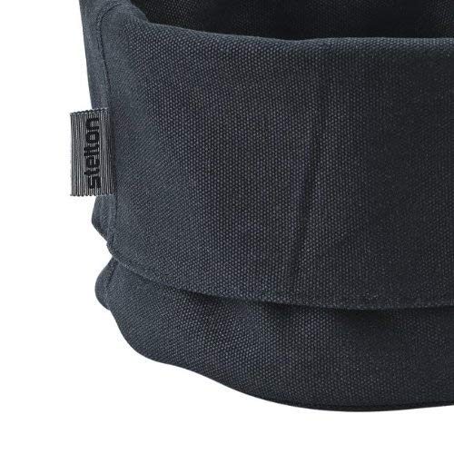 Stelton 1320 - Bolso de pan, negro / negro, 23 x 23 x 21 cm