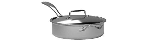 Stone & Beam Traditional Cookware, With Lid, Stainless Steel