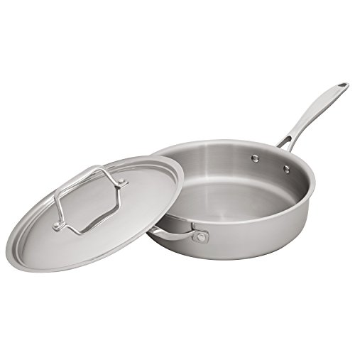 Stone & Beam Traditional Cookware, With Lid, Stainless Steel