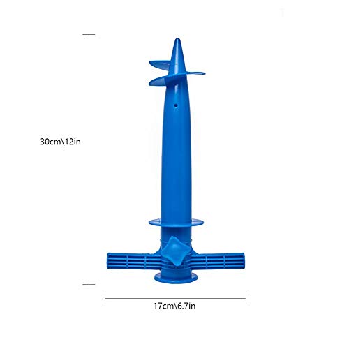 succeedw Soporte para Parasol Base De Soporte Paraguas Tierra Soporte De Anclaje para Sombrillas O Playa Y Más - 12 6.7in