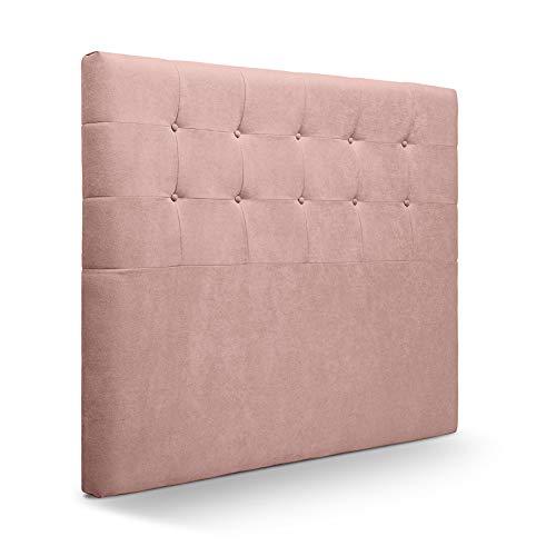 SUENOSZZZ-ESPECIALISTAS DEL DESCANSO Cabeceros de Cama 105 cm. Cabezales de Cama Acolchado Zurich. Cabezal tapizado ACUALINE limpiafacil. Cabeceros de Cama Matrimonio. Color Salmon