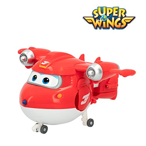 Super Wings - Juguete transformable Jett Super Charge (75872)