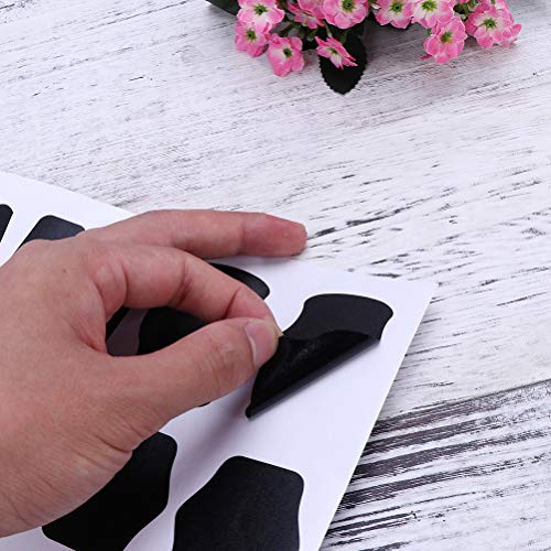 SUPVOX 25pcs Pegatinas de pizarra Etiquetas para etiquetar tarros Fiestas de artesanía Bodas y organizar su cocina casera