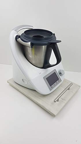 Tabla Deslizante, Plataforma para THERMOMIX TM6 TM5 TM31. Protege LA BALANZA DE SU MÁQUINA. Mod Jaspeado