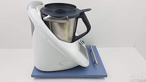 Tabla/Base/Plataforma Deslizante para THERMOMIX TM6 TM5 TM31. Protege LA BALANZA DE SU MÁQUINA. Mod Azul pequeño